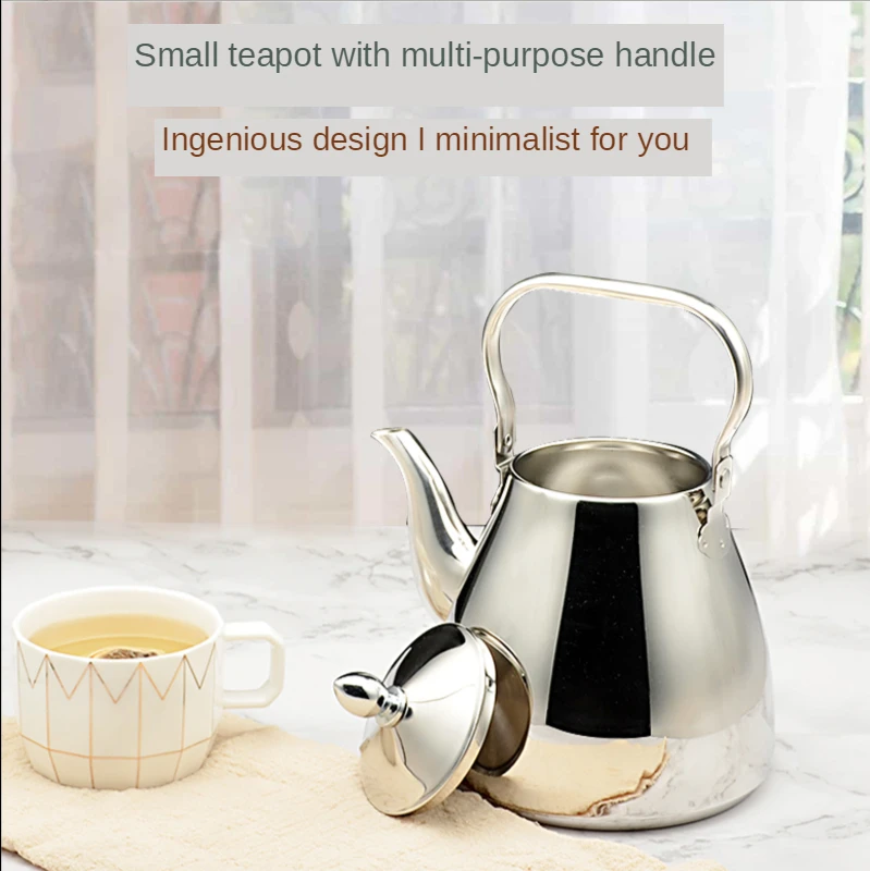 Sanqia Stainless Steel Teapot with Removable Filter, Coffee Maker, Suitable for Induction Cooker, Home or Restaurant Use
Sanqia Stainless Steel Teapot with Removable Filter, Coffee Maker, Suitable for Induction Cooker, Home or Restaurant Use