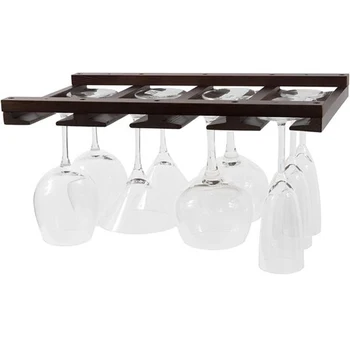 【USA warehouse】Under Cabinet Wood Stemware Glass Rack Perfectly Fits 6-12 Glasses
【USA warehouse】Under Cabinet Wood Stemware Glass Rack Perfectly Fits 6-12 Glasses