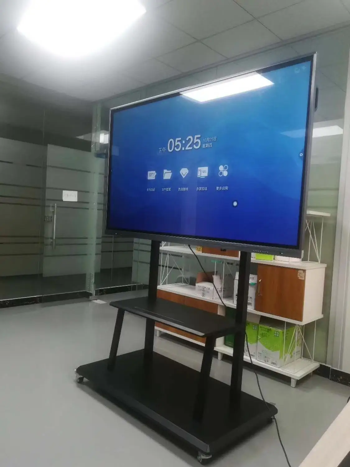 ПК Встроенный 65 75 85 дюймов 4K wifi ЖК сенсорный экран с функцией smart TV|Телевизоры| |