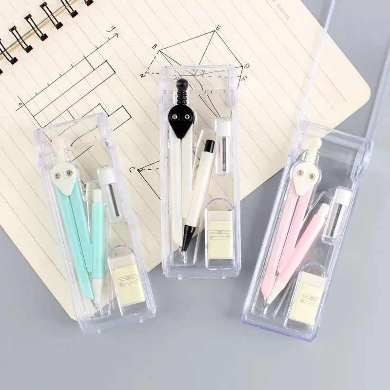 IELTS Compasses Set 3 Pieces Students Examination Exclusive Feature Compasses Ruler Pen Cartridge Set Mapping Tool
IELTS Compasses Set 3 Pieces Students Examination Exclusive Feature Compasses Ruler Pen Cartridge Set Mapping Tool
