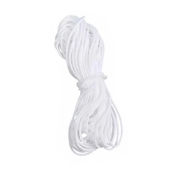 3mm 1000 Meter Disposable Face Cover Ear Rope Handcrafting DIY Polyester Soft Elastic Rope Cord 
3mm 1000 Meter Disposable Face Cover Ear Rope Handcrafting DIY Polyester Soft Elastic Rope Cord