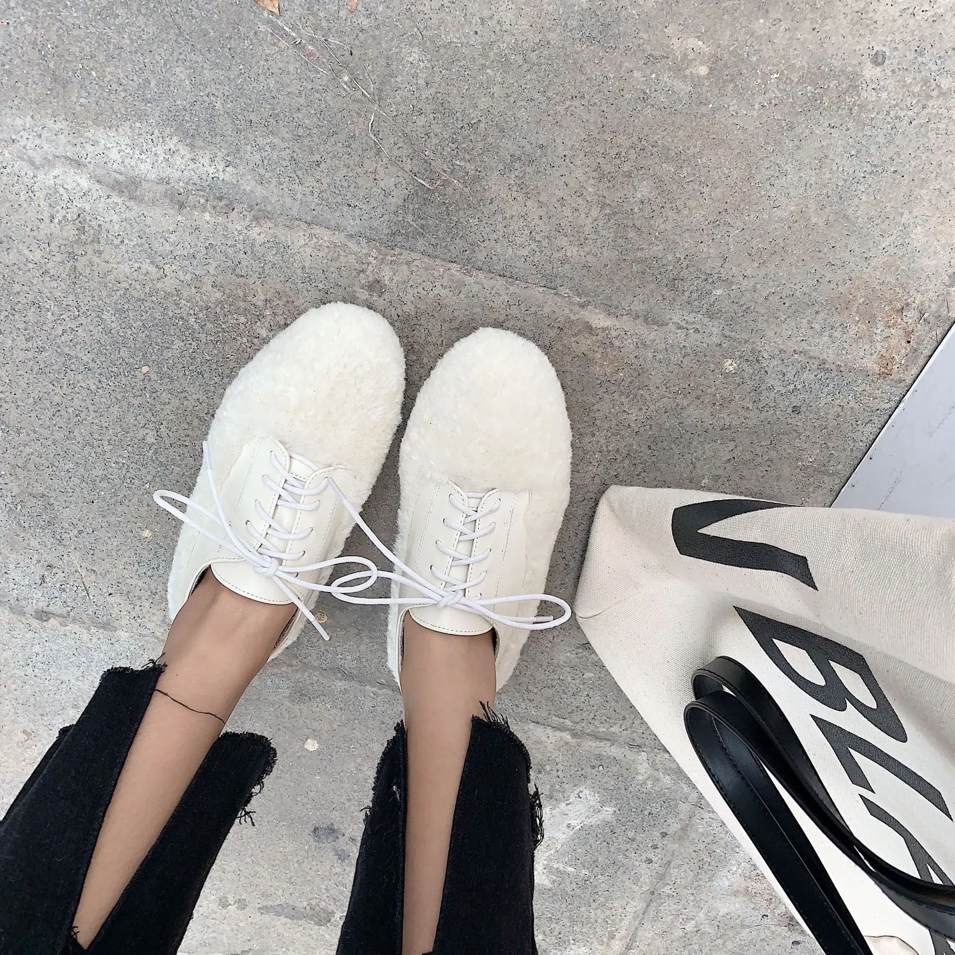 Fashion Single Shoes Women's 2019 Autumn & Winter New Style Online Celebrity Flat Versatile Square Head Lace-up Students GIRL'S
Fashion Single Shoes Women's 2019 Autumn & Winter New Style Online Celebrity Flat Versatile Square Head Lace-up Students GIRL'S