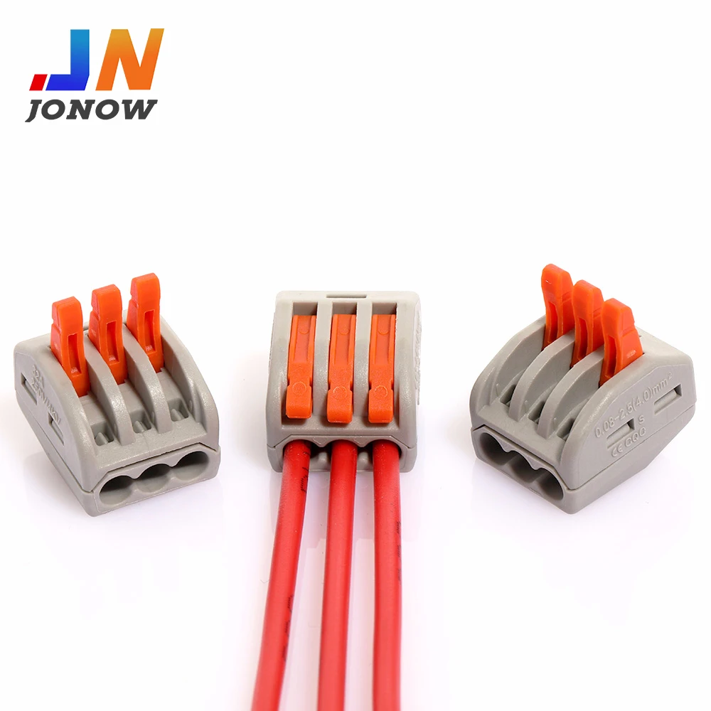 Cable connector Multi-port fast Conductor Wiring splitter insulation PCT-213 faston flame retardant Push-in Block Wire Terminal
Cable connector Multi-port fast Conductor Wiring splitter insulation PCT-213 faston flame retardant Push-in Block Wire Terminal