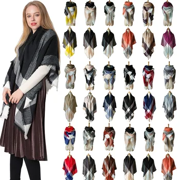 New Lattice Scarf in Europe and America, Colorful Lattice Square Scarf Double Lattice Scarf and Neck Shawl
New Lattice Scarf in Europe and America, Colorful Lattice Square Scarf Double Lattice Scarf and Neck Shawl