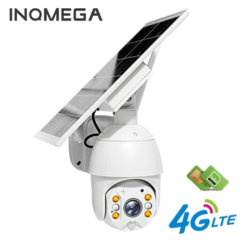INQMEGA Solar Panel IP Camera 4G SIM Version PTZ Security Monitor Outdoor Smart Home LED Alarm 4X Digital Zoom for Android IOS
INQMEGA Solar Panel IP Camera 4G SIM Version PTZ Security Monitor Outdoor Smart Home LED Alarm 4X Digital Zoom for Android IOS