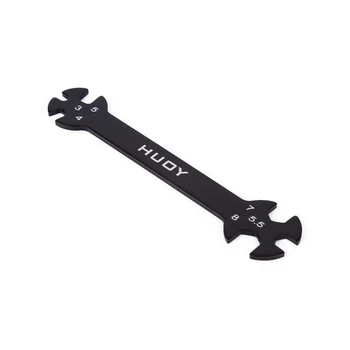 6 in 1 RC Hudy Special Tool Wrench 3/4/5/5.5/7/8MM for Turnbuckles & Nuts, RC Aircraft Component
6 in 1 RC Hudy Special Tool Wrench 3/4/5/5.5/7/8MM for Turnbuckles & Nuts, RC Aircraft Component