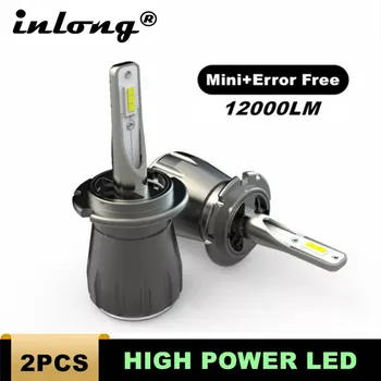 2Pcs With SAMSUNG CSP Mini H4 LED Bulb H7 12000LM H1 H11 Led Lamp H8 9005 HB3 9006 HB4 Car Headlight Bulbs 6000K Fog Light 12V
2Pcs With SAMSUNG CSP Mini H4 LED Bulb H7 12000LM H1 H11 Led Lamp H8 9005 HB3 9006 HB4 Car Headlight Bulbs 6000K Fog Light 12V