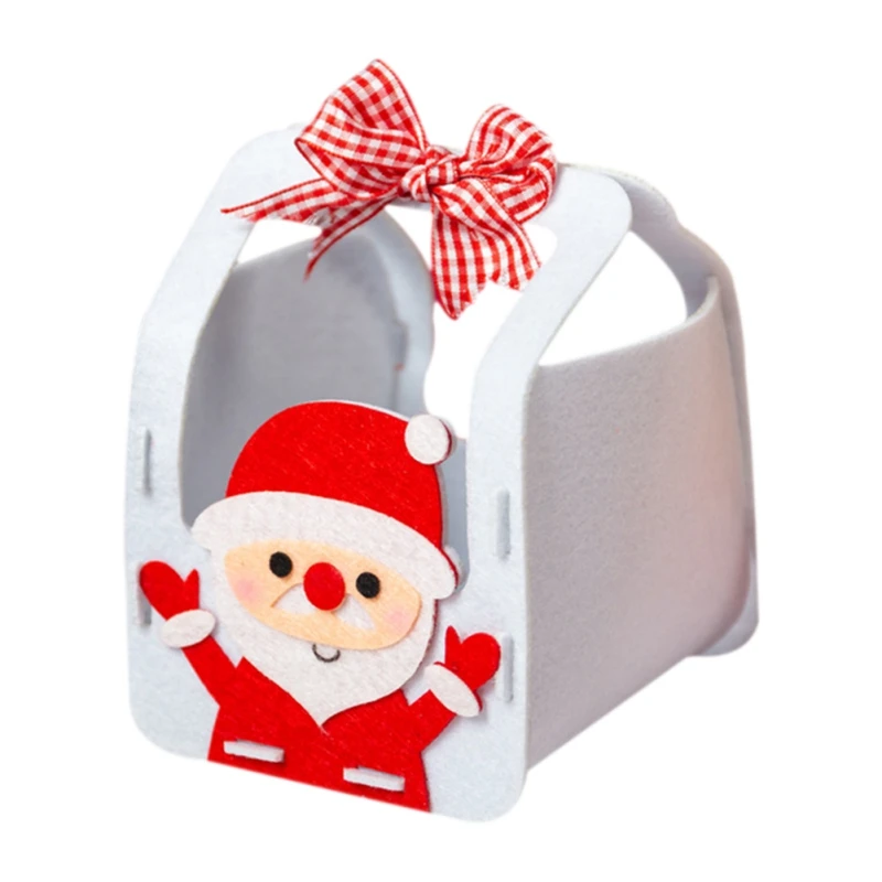 christmas non-woven gift bag handmade diy kits childrens