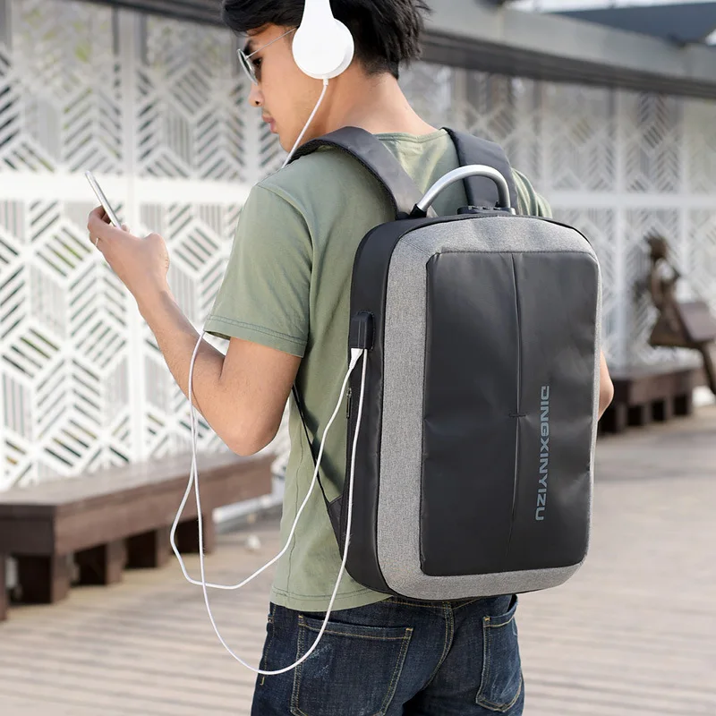 Business Backpack Men's Laptop Computer Bag 15.6 Inch Backpack Men's Anti-Theft Versitile Fashion Trend Briefcase 
Business Backpack Men's Laptop Computer Bag 15.6 Inch Backpack Men's Anti-Theft Versitile Fashion Trend Briefcase