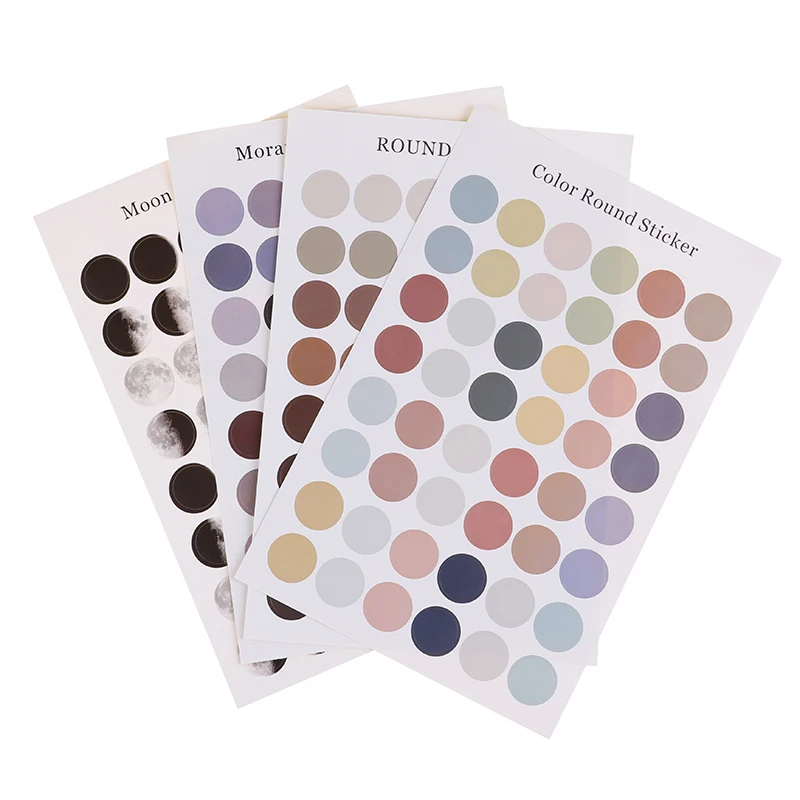 48Pcs/sheet DIY Stickers Dot Morandi Earth Color Scrapbook Album Photo Wall Journal Project Decoration Sealing Stickers
48Pcs/sheet DIY Stickers Dot Morandi Earth Color Scrapbook Album Photo Wall Journal Project Decoration Sealing Stickers