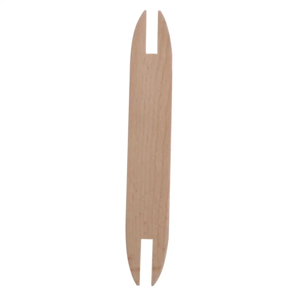 DIY ремесло инструмент для плетения тканый свитер шарф гобелен Bobbin Beechwood Shuttle Stick