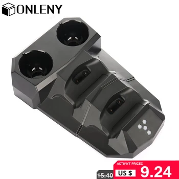 ONLENY 4-in-1 USB Charging Dock With LED Light Dual Charger Dock Station For Playstation for PS3 Move PS4 VR Controllers Holder 
ONLENY 4-in-1 USB Charging Dock With LED Light Dual Charger Dock Station For Playstation for PS3 Move PS4 VR Controllers Holder