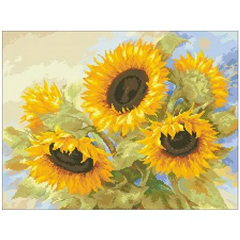 Beautiful sunflower patterns Counted Cross Stitch 11CT 14CT 18CT DIY Chinese Cross Stitch Kits Embroidery Needlework Sets
Beautiful sunflower patterns Counted Cross Stitch 11CT 14CT 18CT DIY Chinese Cross Stitch Kits Embroidery Needlework Sets
