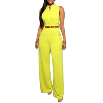 Vicabo Women Sexy V Neck Button Jumpsuit 2020 Summer Fashion Plain Color Sleeveless Bodysuit Casual Loose Overalls Female Romper
Vicabo Women Sexy V Neck Button Jumpsuit 2020 Summer Fashion Plain Color Sleeveless Bodysuit Casual Loose Overalls Female Romper