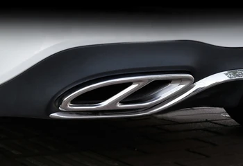 For Mercedes-Benz CLA C-Class GLC Exterior Car Styling Steel Rear Exhaust Muffler Pipe Outlet Frame Cover Trim 2pcs
For Mercedes-Benz CLA C-Class GLC Exterior Car Styling Steel Rear Exhaust Muffler Pipe Outlet Frame Cover Trim 2pcs