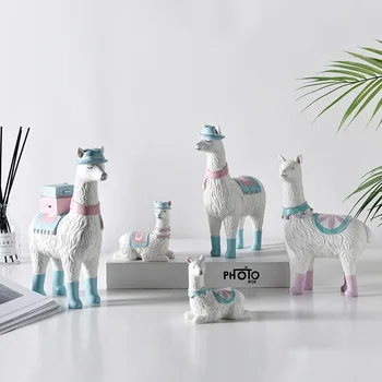 NORDIC STYLE CREATIVE PARTYSU ALPACA ARTS SCULPTURE SHEEP ANIMALS STATUE RESIN CRAFT HOME DECORATION BIRTHDAY GIFT R3878
NORDIC STYLE CREATIVE PARTYSU ALPACA ARTS SCULPTURE SHEEP ANIMALS STATUE RESIN CRAFT HOME DECORATION BIRTHDAY GIFT R3878