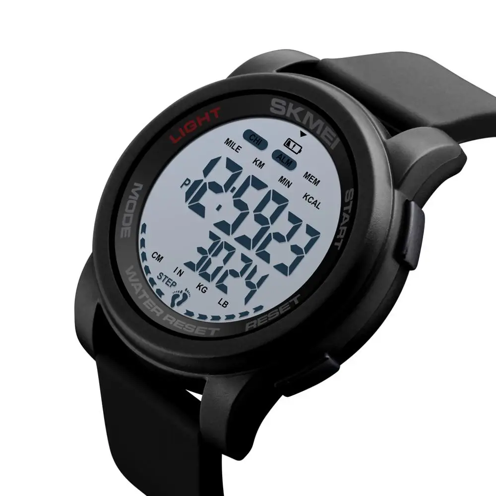 SKMEI Sport Watch Men Calorie Digital Watch 5Bar Waterproof Week Date Display Pedometer Digital Watches relogio masculino 1469
SKMEI Sport Watch Men Calorie Digital Watch 5Bar Waterproof Week Date Display Pedometer Digital Watches relogio masculino 1469