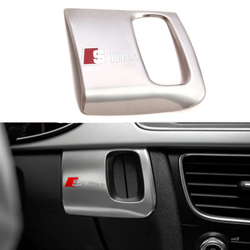 

1 pcs Car interior keyhole cover sticker Car decorative car accessories For Audi A3 A4 A4L A5 A6 A6L A7 Q3 Q4 Q5 Q6 Q7 b8 b6 c6