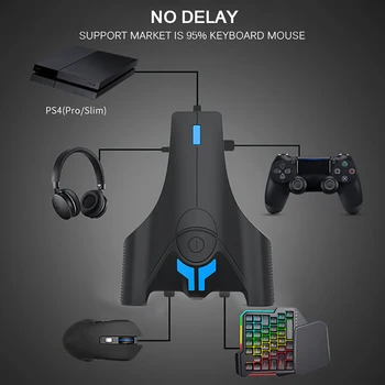 Gamepad Controller Converter With Customized Button For PS4 For XBOX For ONE For SWITCH Keyboard Mouse Adapter Game Handle
Gamepad Controller Converter With Customized Button For PS4 For XBOX For ONE For SWITCH Keyboard Mouse Adapter Game Handle