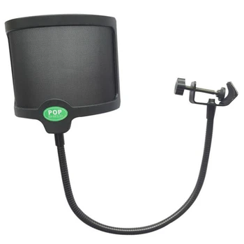 Condenser Microphone Filter Shield Windsn Sn Universal Mic Stand Mounting Blowout Preventer Bracket
Condenser Microphone Filter Shield Windsn Sn Universal Mic Stand Mounting Blowout Preventer Bracket