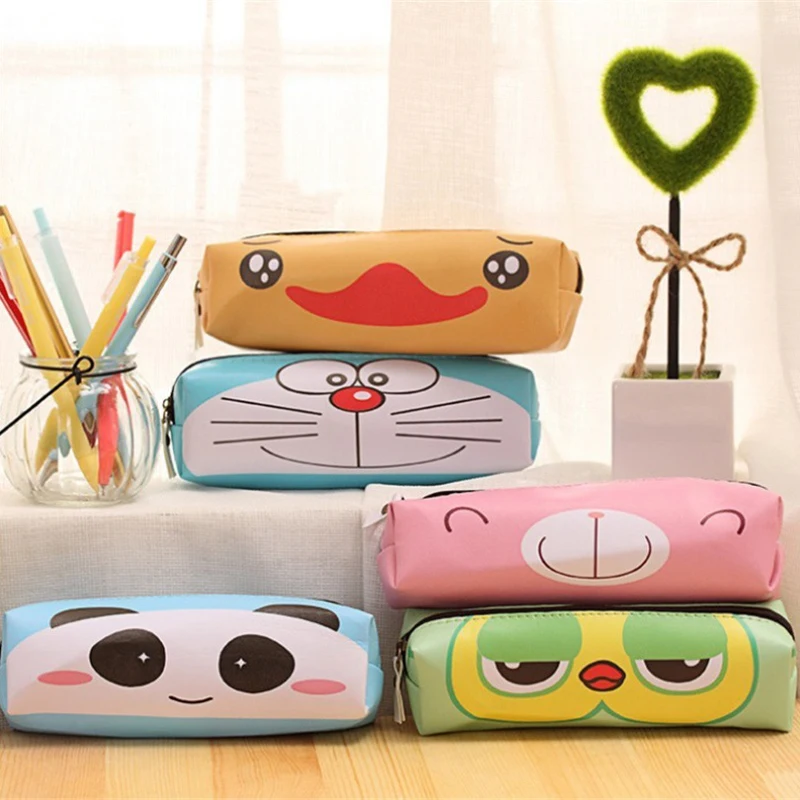 Kawaii Cute PU Animals Pencil Case Waterproof Pencil Bag for Boy Girl School Zipper Pencils Case Office Supplies Stationery 
Kawaii Cute PU Animals Pencil Case Waterproof Pencil Bag for Boy Girl School Zipper Pencils Case Office Supplies Stationery