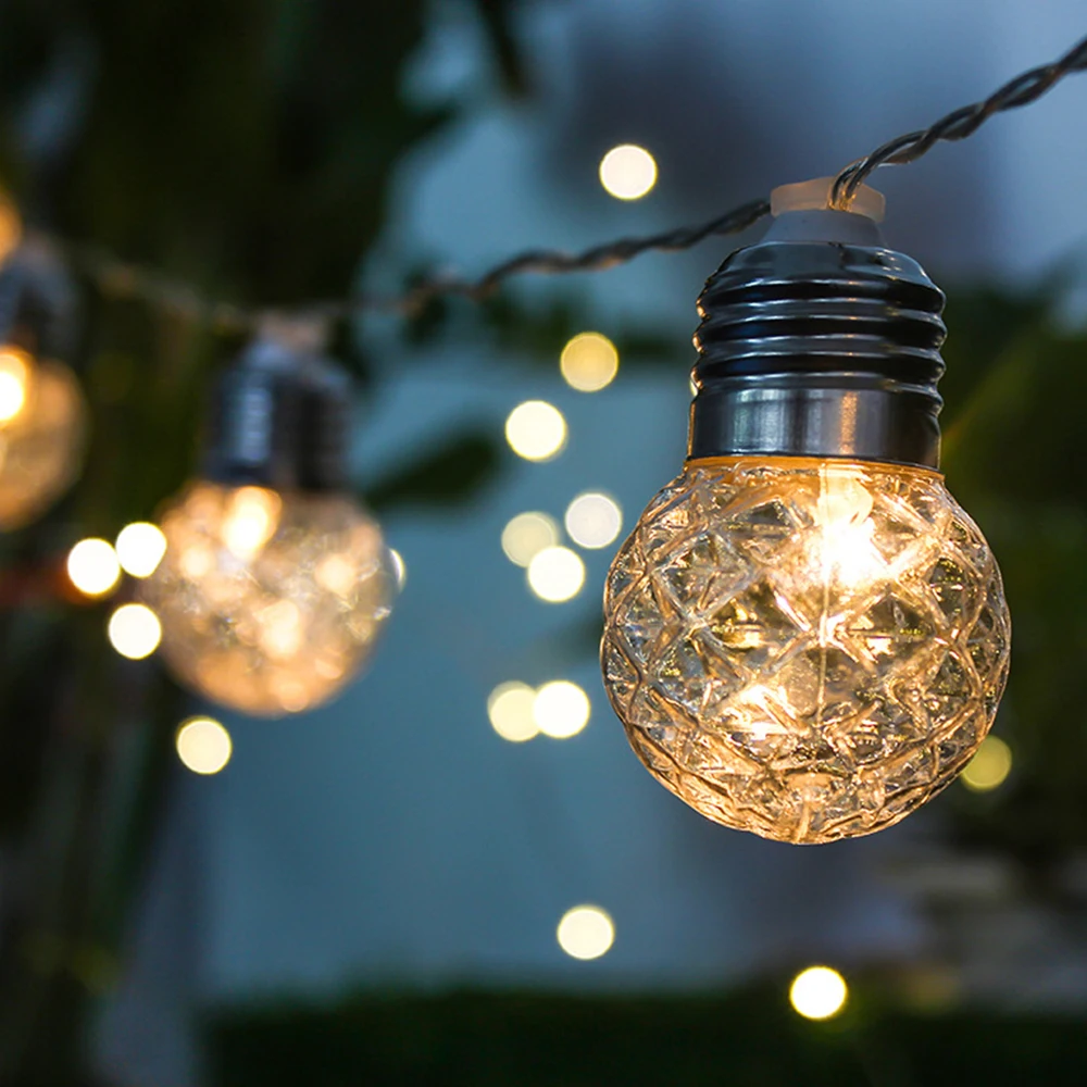 Solar String Light LED Crystal Ball Waterproof Solar Powered Fairy Lights for Home Garden Landscape Holiday Decoration
Solar String Light LED Crystal Ball Waterproof Solar Powered Fairy Lights for Home Garden Landscape Holiday Decoration
