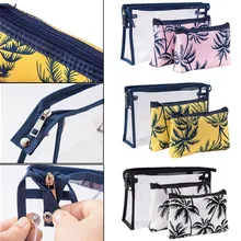 1Set=3Pcs PVC Make Up Bag Convenient Casual Travel Portable Zipper Waterproof Transparent Toiletry Pouch For Girls Cosmetic Bags 
1Set=3Pcs PVC Make Up Bag Convenient Casual Travel Portable Zipper Waterproof Transparent Toiletry Pouch For Girls Cosmetic Bags