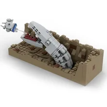 MOC Space Ground The Space Slug Nano Falcon Building Block High-Tech Brick Model Educational Particle Splicing Toy Children Gift
MOC Space Ground The Space Slug Nano Falcon Building Block High-Tech Brick Model Educational Particle Splicing Toy Children Gift