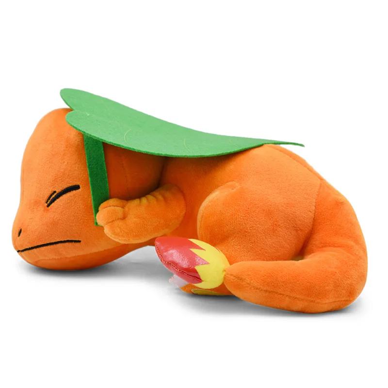 

Takara Tomy Doll Plush Pokemon Anime Charmander Crouching Sleeping Stuffed Toy Pocket Monster Christmas Gifts for Children