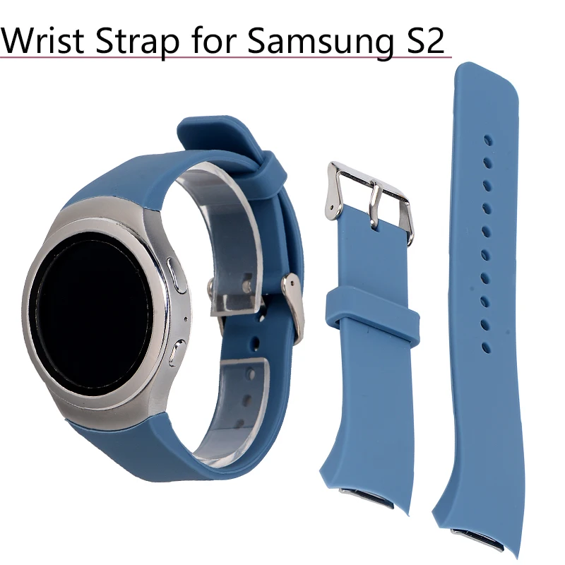 Silicone Watchband for Samsung Galaxy Gear S2 R720 R730 Band Strap for SM-R720 Smart Watch Band Replacement Bracelet Accessories
Silicone Watchband for Samsung Galaxy Gear S2 R720 R730 Band Strap for SM-R720 Smart Watch Band Replacement Bracelet Accessories