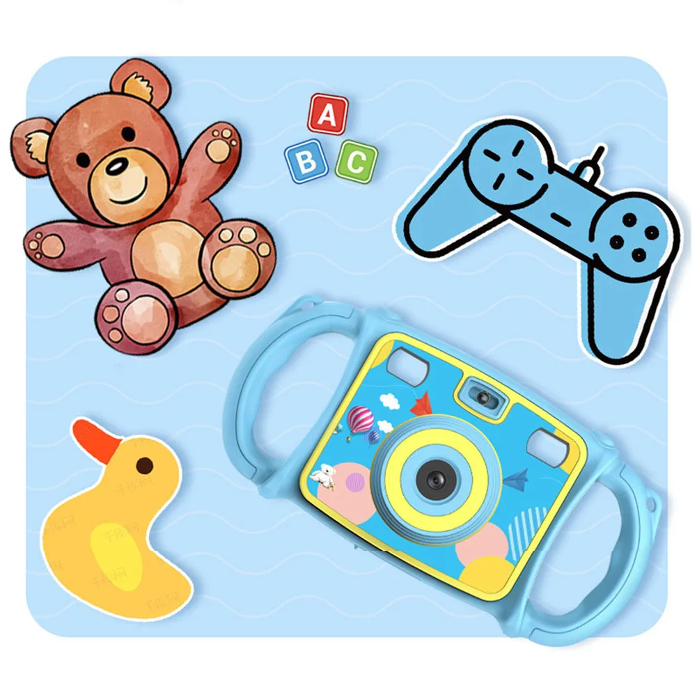 Camera LCD Screen Portable Dual Lens Flash Lights HD Silicone Handle Gift Kids Toy Photo Shockproof Video Digital Zoom Mini
Camera LCD Screen Portable Dual Lens Flash Lights HD Silicone Handle Gift Kids Toy Photo Shockproof Video Digital Zoom Mini