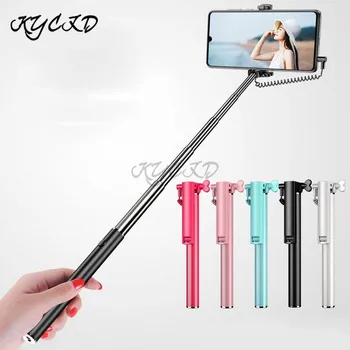 Handheld Selfie Stick 71CM Extendable With Remote Shutter Button 3.5mm Cable Wired Selfie Monopod Self-Timer For Android IOS
Handheld Selfie Stick 71CM Extendable With Remote Shutter Button 3.5mm Cable Wired Selfie Monopod Self-Timer For Android IOS