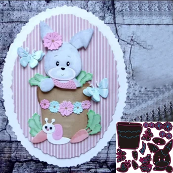 Easter Bunny set Flower Blue Metal cutting Mould DIY scrapbook Photo album Decoration embossed Card process template New 
Easter Bunny set Flower Blue Metal cutting Mould DIY scrapbook Photo album Decoration embossed Card process template New