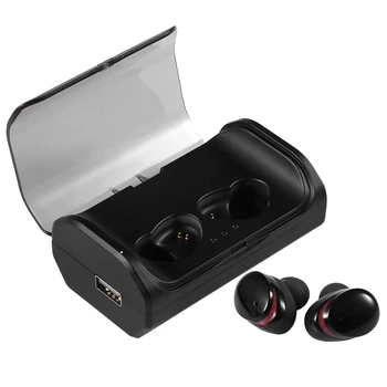 TWS T8 Bluetooth 5.0 True Wireless Earphones In-Ear Earbuds Deep Bass Stereo IPX6 Waterproof Sports Headset VS I10 I12 I30 TWS
TWS T8 Bluetooth 5.0 True Wireless Earphones In-Ear Earbuds Deep Bass Stereo IPX6 Waterproof Sports Headset VS I10 I12 I30 TWS