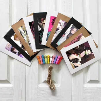 Anime Demon Slayer Postcard Photo Wall Clip Photo Frame Home Wall Decoration Art Photo Displaying Frame Party Postcards DIY
Anime Demon Slayer Postcard Photo Wall Clip Photo Frame Home Wall Decoration Art Photo Displaying Frame Party Postcards DIY