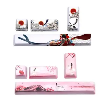 PBT 5 Sides Dye-Subbed 6.25U Cherry Profile Keyboard Keycap Peking Opera Chinese M5TB
PBT 5 Sides Dye-Subbed 6.25U Cherry Profile Keyboard Keycap Peking Opera Chinese M5TB