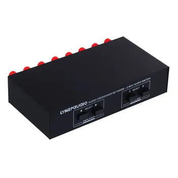 Professional Two-In-Two-Out Audio Signal Switcher Audio Power Amplifier Audio Splitter Comparator
Professional Two-In-Two-Out Audio Signal Switcher Audio Power Amplifier Audio Splitter Comparator