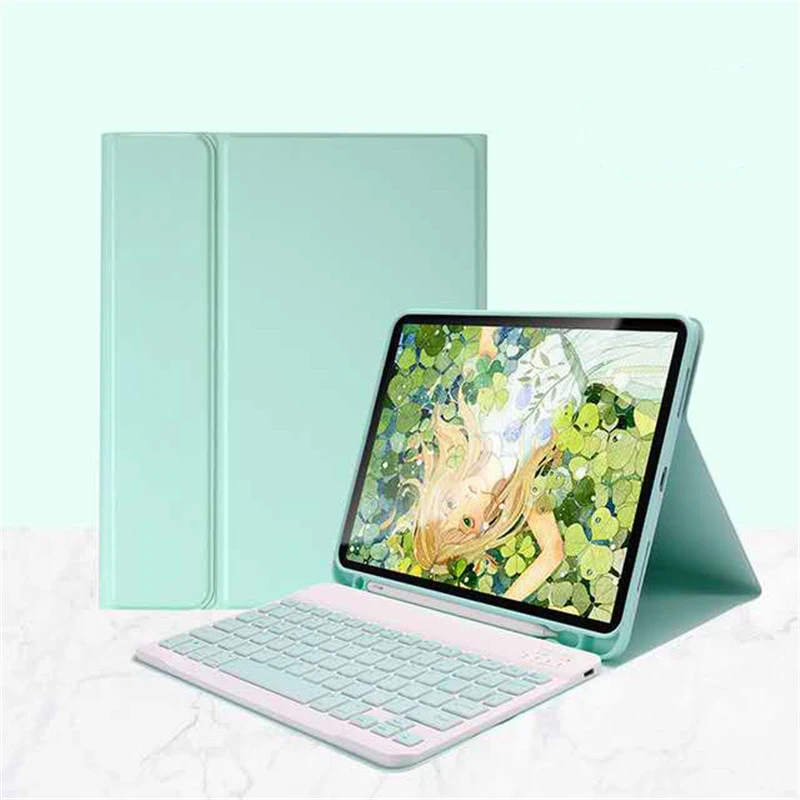 For IPad 9.7 2018 Case Bluetooth Keyboard Smart PU Leather Cover for Ipad Pro 11 6th 7th Generation Gadget A2228 A2230 A1983
For IPad 9.7 2018 Case Bluetooth Keyboard Smart PU Leather Cover for Ipad Pro 11 6th 7th Generation Gadget A2228 A2230 A1983
