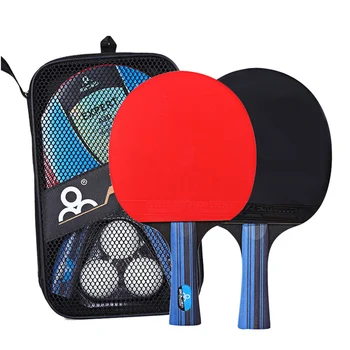 1 Pari High Quality Professional Table Tennis Ping Pong Paddles FL/CS Durable Rubber WIth 3 Practice Balls
1 Pari High Quality Professional Table Tennis Ping Pong Paddles FL/CS Durable Rubber WIth 3 Practice Balls