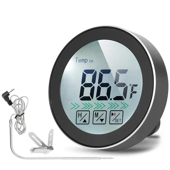 Promotion! Meat Thermometer for Grilling, Meat Thermometer Digital BBQ Cooking Thermometer with Probe, Press Screen Indoor Outdo
Promotion! Meat Thermometer for Grilling, Meat Thermometer Digital BBQ Cooking Thermometer with Probe, Press Screen Indoor Outdo