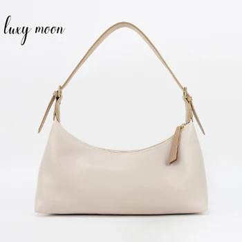 Soft Leather Shoulder Bags For Women New 2020 Solid Color Female Handbag Casual Trendy Subaxillary Bags Bolsa Mujer ZD1823 
Soft Leather Shoulder Bags For Women New 2020 Solid Color Female Handbag Casual Trendy Subaxillary Bags Bolsa Mujer ZD1823