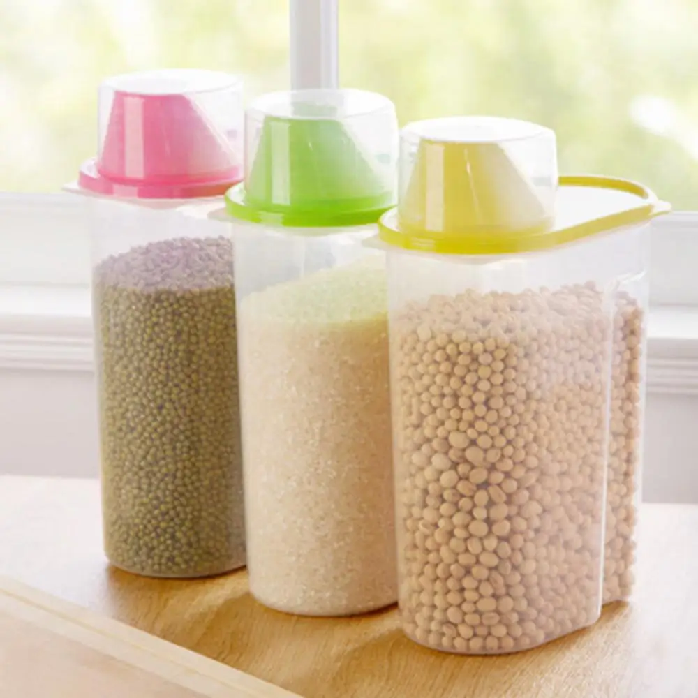 1.9L-2.5L PP Food Storage Box Plastic Clear Container Set with Pour Lids Kitchen Storage Bottles Jars Dried Grains Tank
1.9L-2.5L PP Food Storage Box Plastic Clear Container Set with Pour Lids Kitchen Storage Bottles Jars Dried Grains Tank