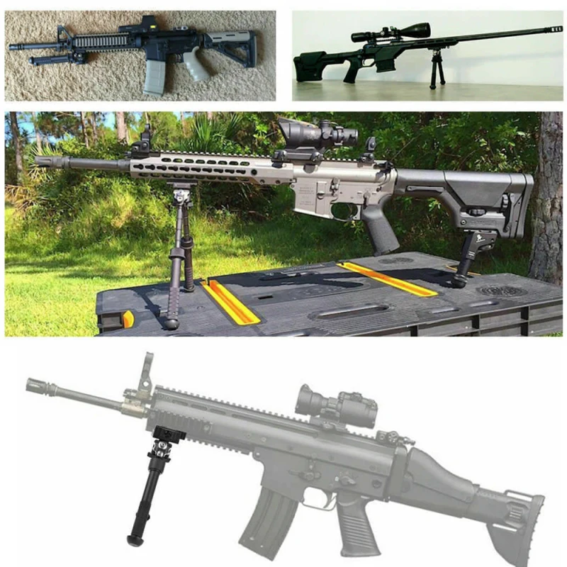 Bipod 6 Inch Round Head Bipod Multi-function Adjustable Camera Two Pin Bracket 2020 Hot Sale
Bipod 6 Inch Round Head Bipod Multi-function Adjustable Camera Two Pin Bracket 2020 Hot Sale