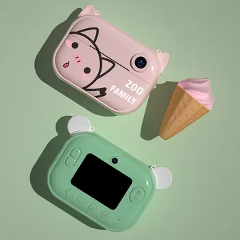 Mini DIY Instant Thermal Print Digital Camera Automatically Print Photos Camera Printer Children Camera Kids Toys 
Mini DIY Instant Thermal Print Digital Camera Automatically Print Photos Camera Printer Children Camera Kids Toys