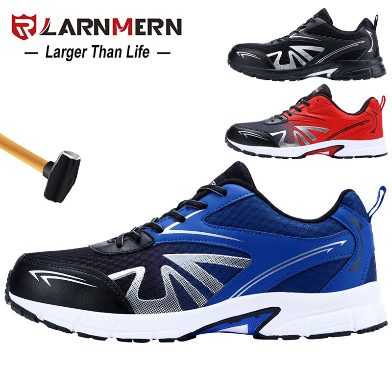 LARNMERN Men's Work Safety Shoes Steel Toe Lightweight Breathable Construction Sneaker Anti-smashing Puncture-proof shoes
LARNMERN Men's Work Safety Shoes Steel Toe Lightweight Breathable Construction Sneaker Anti-smashing Puncture-proof shoes