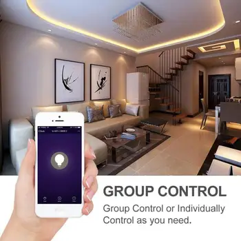 Smart WiFi Light Bulb LED RGB Color Changing Compatible With Alexa And Google Home Assistant Multicolor
Smart WiFi Light Bulb LED RGB Color Changing Compatible With Alexa And Google Home Assistant Multicolor