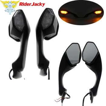 For Yamaha YZF R6 2017 ,YZF R1 YZFR1 2015-2019 16 Motorcycle Rearview Mirrors Rearview Side Mirror With LED Turn Signal Light
For Yamaha YZF R6 2017 ,YZF R1 YZFR1 2015-2019 16 Motorcycle Rearview Mirrors Rearview Side Mirror With LED Turn Signal Light