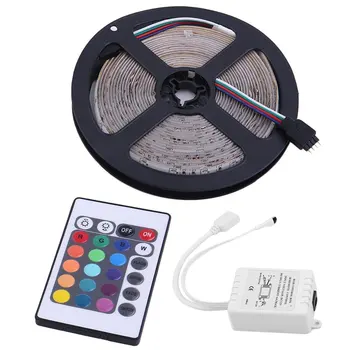DC 5V USB LED Lights Strip RGB TV Backlight SMD 5050 Waterproof 5V RGB USB Led Strip Ribbon Light Ambilight 44key Remote Control
DC 5V USB LED Lights Strip RGB TV Backlight SMD 5050 Waterproof 5V RGB USB Led Strip Ribbon Light Ambilight 44key Remote Control
