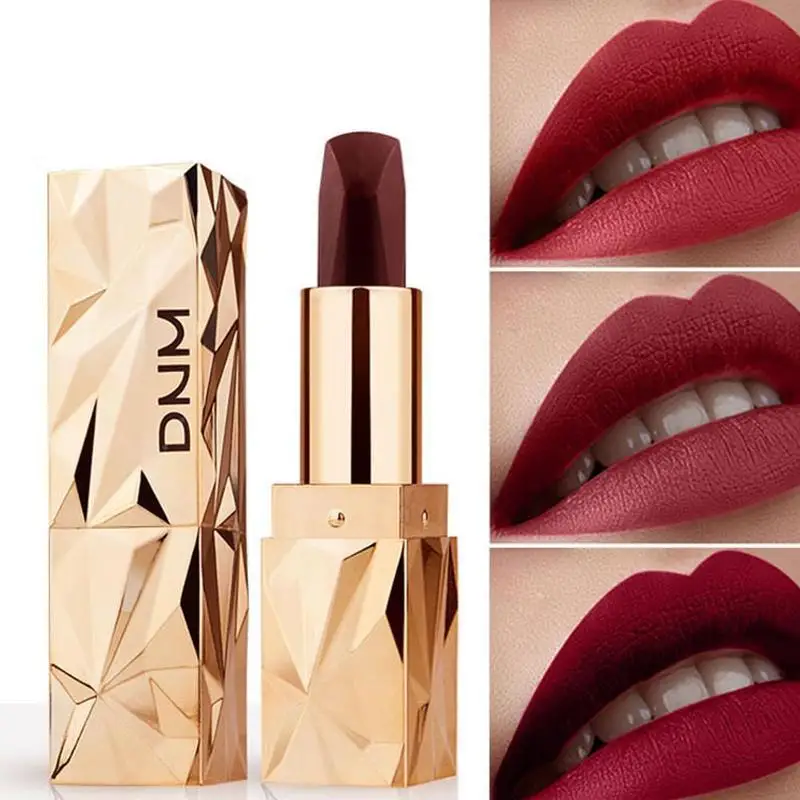Gold Tube Matte Lipstick Waterproof Lip Makeup 26Colors Long Lasting Moisturizer Lip Tint Black Pigment Sexy Velvet Lipsticks
Gold Tube Matte Lipstick Waterproof Lip Makeup 26Colors Long Lasting Moisturizer Lip Tint Black Pigment Sexy Velvet Lipsticks