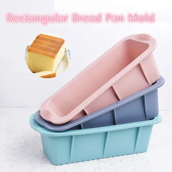 Rectangular Bread Pan Mold Toast Bread Mold Non-stick Toast Plate Silicone Cheese Plate Square Cake Mould DIY Baking Tray Pans
Rectangular Bread Pan Mold Toast Bread Mold Non-stick Toast Plate Silicone Cheese Plate Square Cake Mould DIY Baking Tray Pans